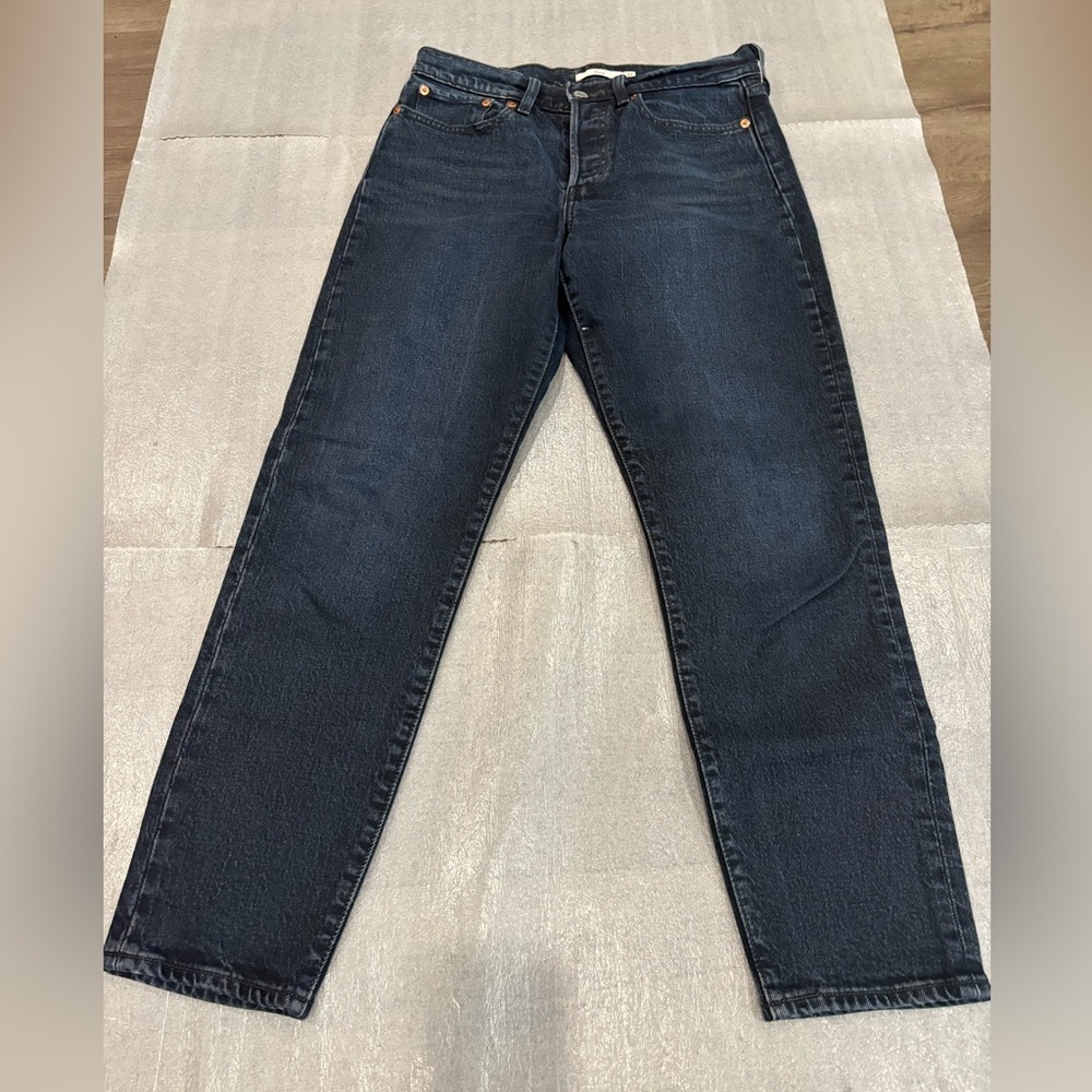[W27Ins26]Levi’s Wedge WMN Dark Blue Jeans